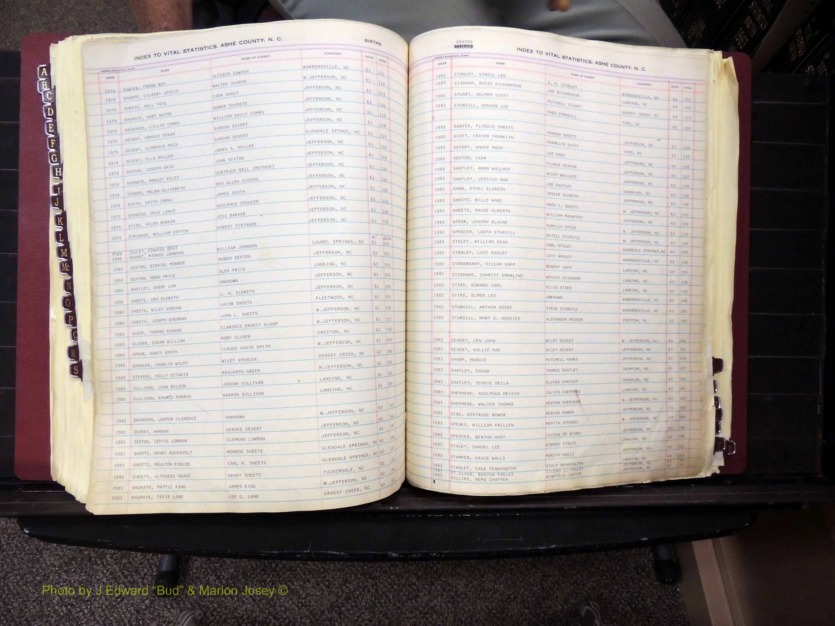 Ashe Co, NC, Deaths, 1913-1997 (306).JPG