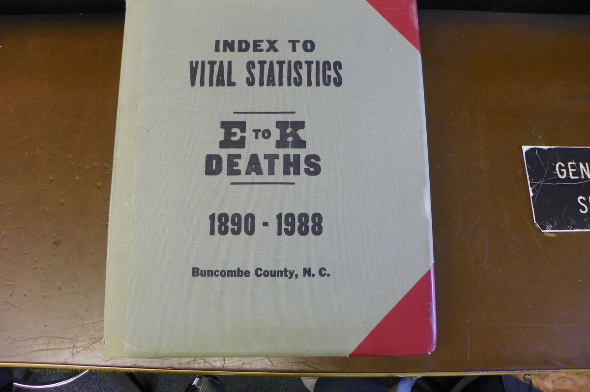 Bun. Co, NC, Deaths 1890 - 1988, E to K (1).JPG