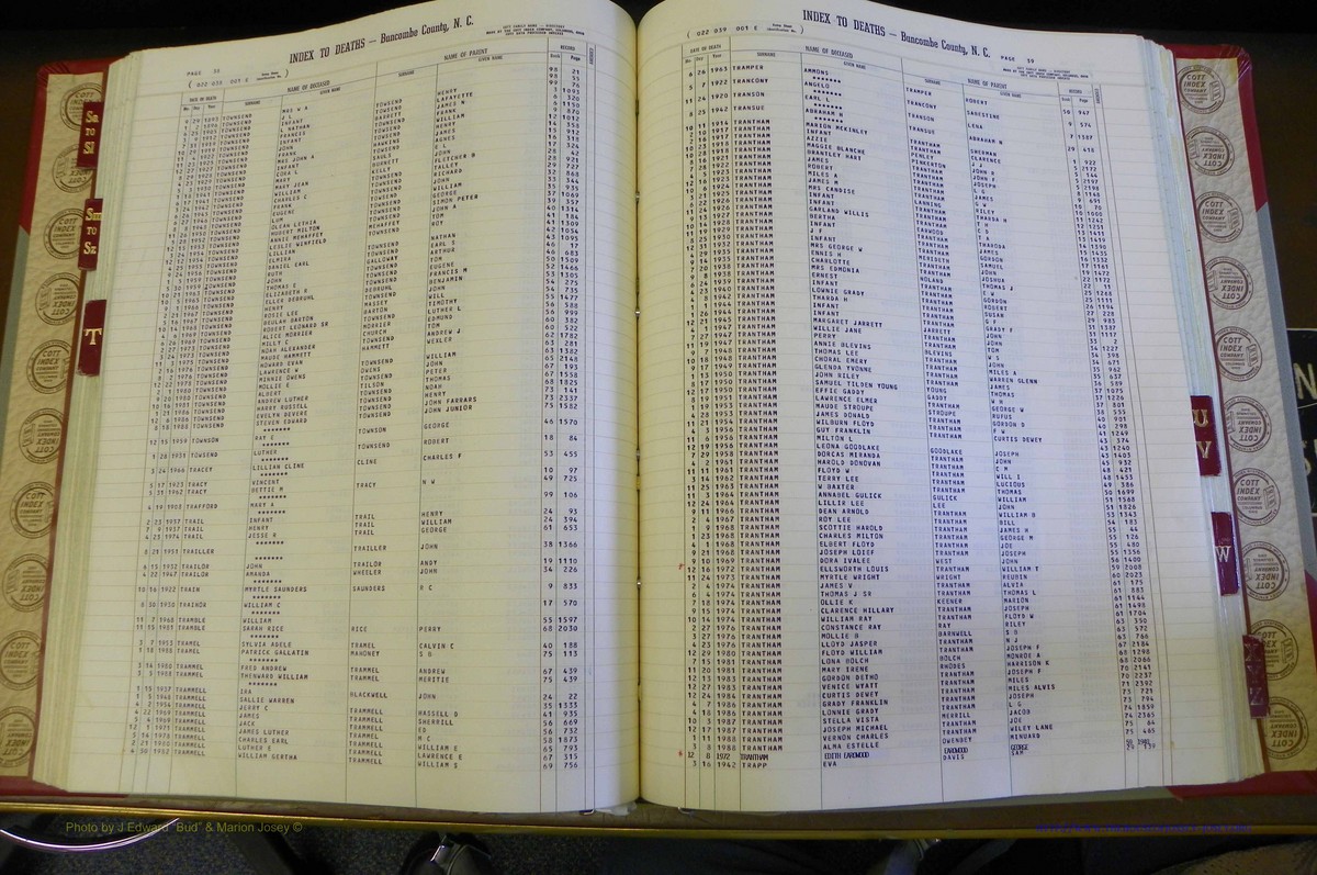 Bun. Co, NC, Deaths 1890 -1988, S to Z (106).JPG
