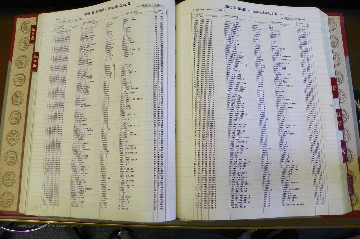 Bun. Co, NC, Deaths 1890 -1988, S to Z (54).JPG