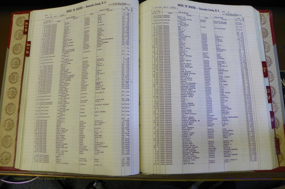 Bun. Co, NC, Deaths 1890 -1988, S to Z (56).JPG
