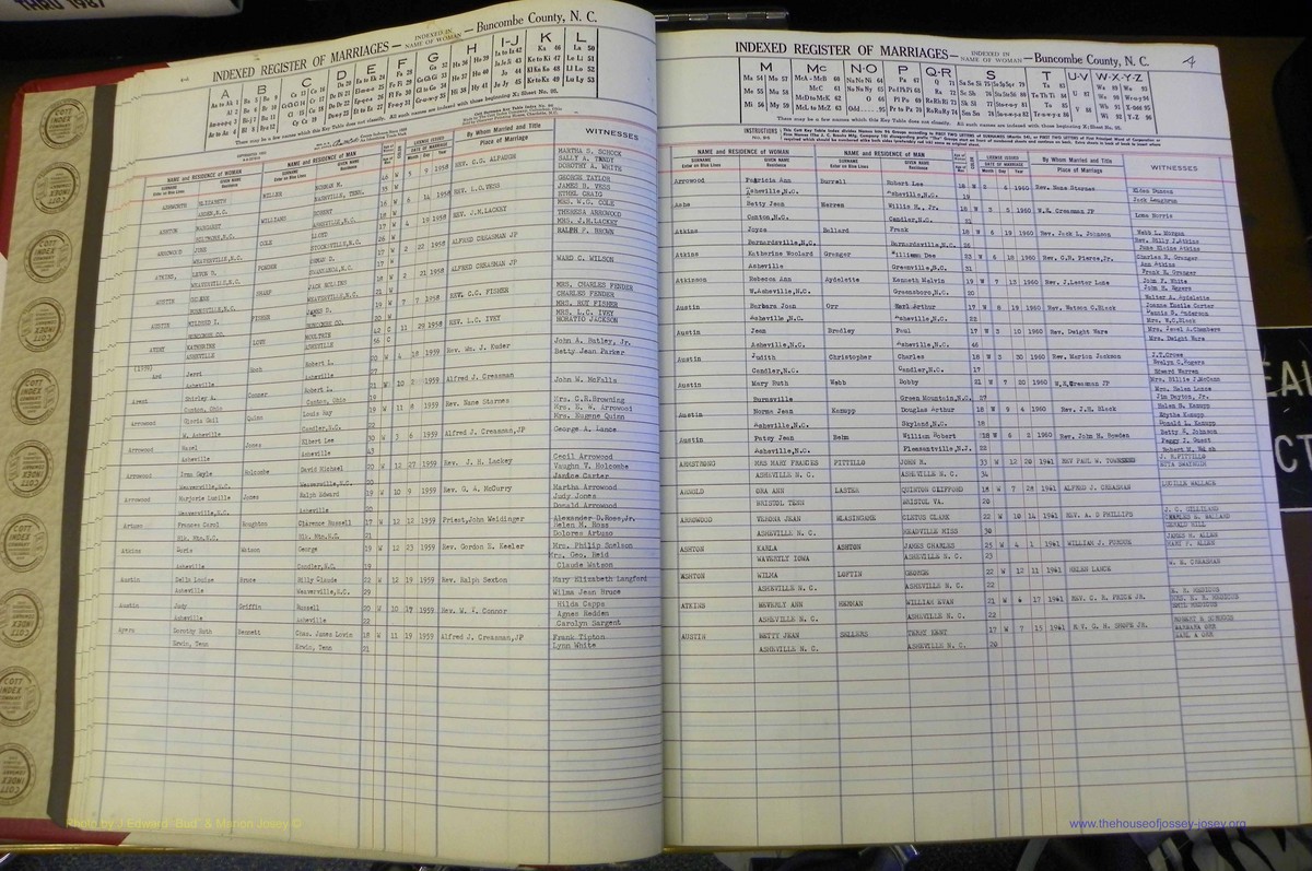 Bun Co, NC, Marr 1950 - 1961, Female Index (10).JPG