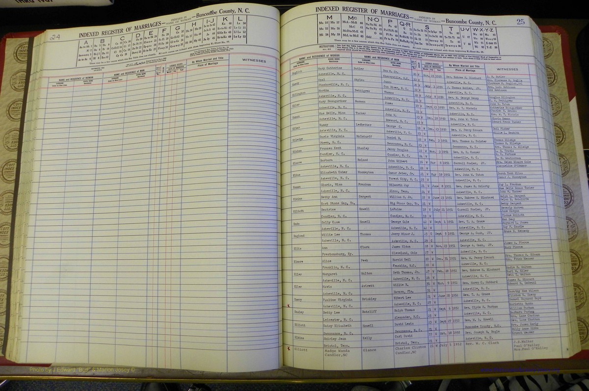 Bun Co, NC, Marr 1950 - 1961, Female Index (70).JPG