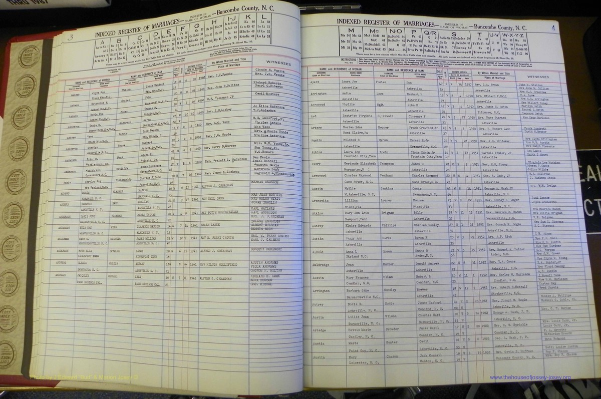 Bun Co, NC, Marr 1950 - 1961, Female Index (8).JPG