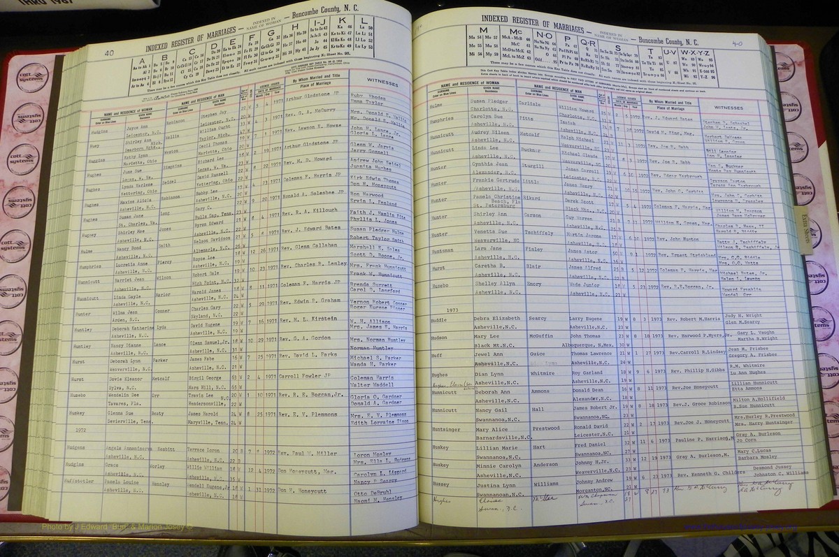 Bun Co, NC, Marr 1970 - 1975, Female Index (104).JPG
