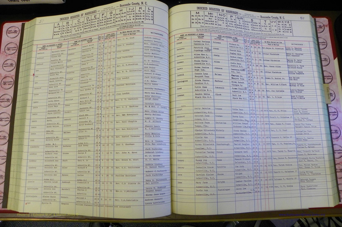 Bun Co, NC, Marr 1970 - 1975, Female Index (128).JPG