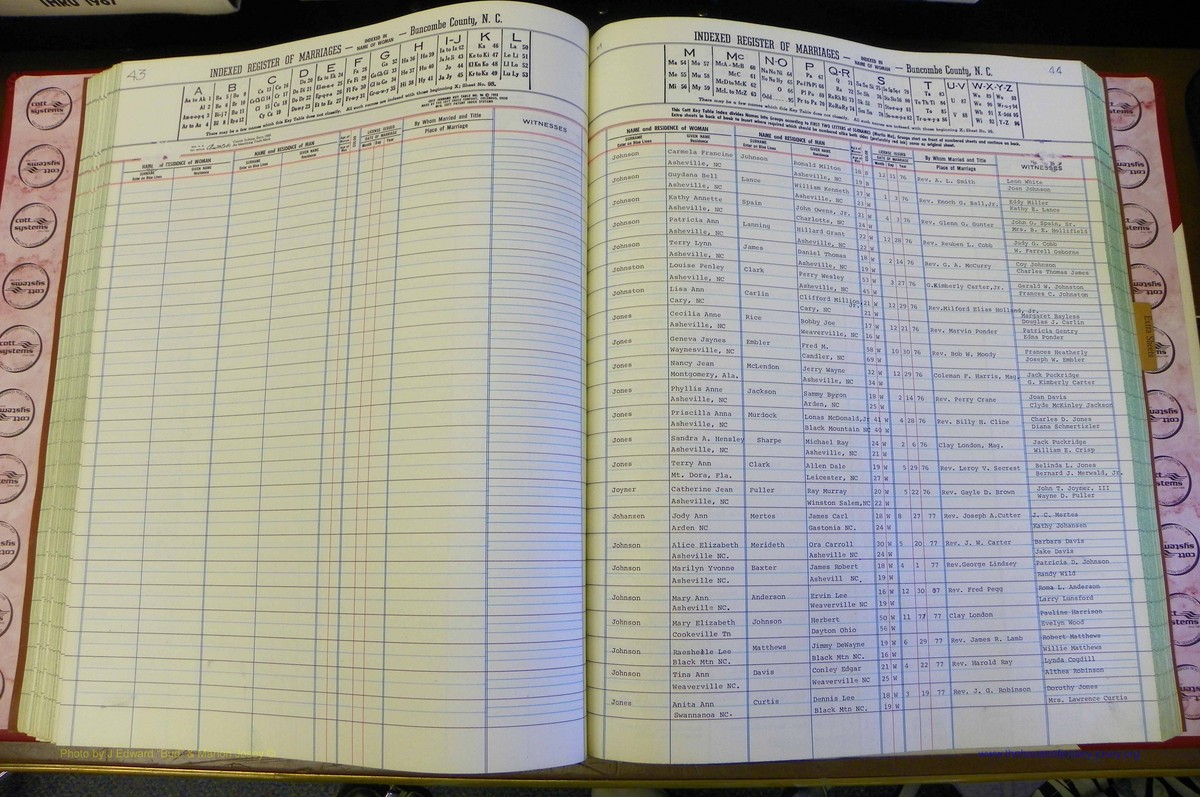 Bun Co, NC, Marr 1976 - 1981, Female Index (125).JPG