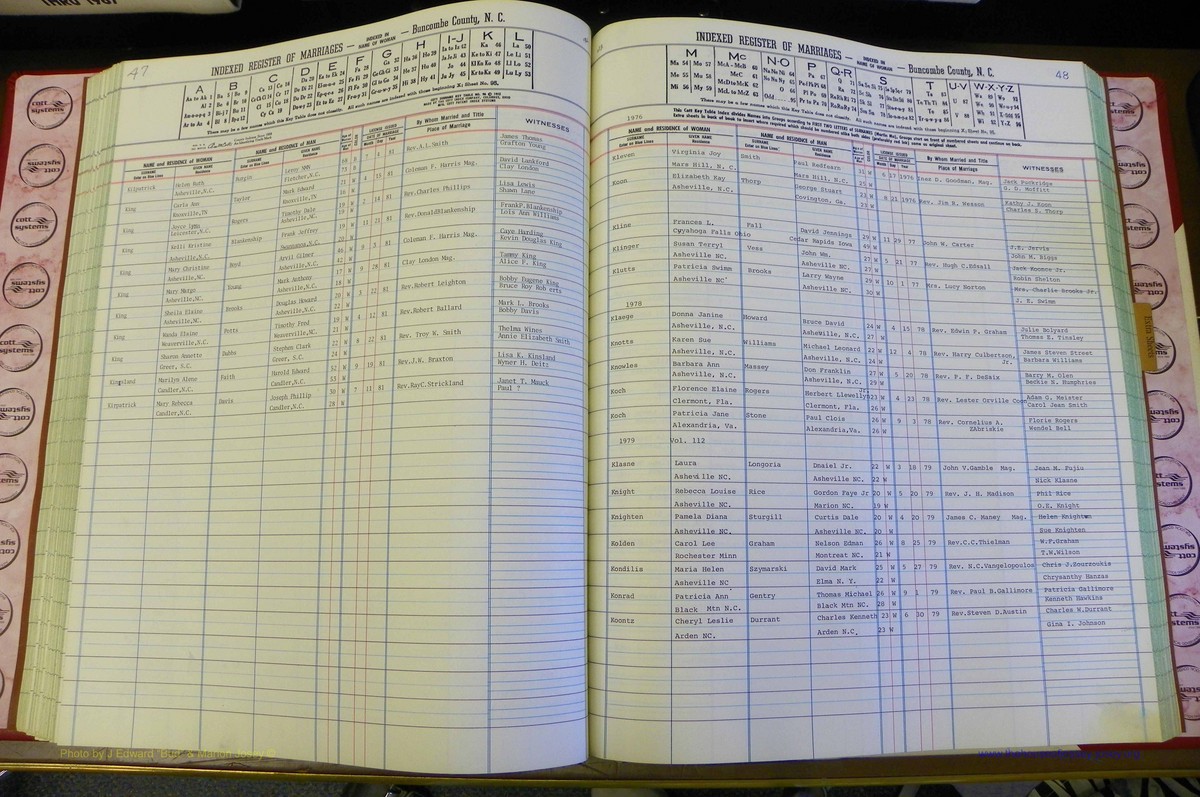 Bun Co, NC, Marr 1976 - 1981, Female Index (133).JPG