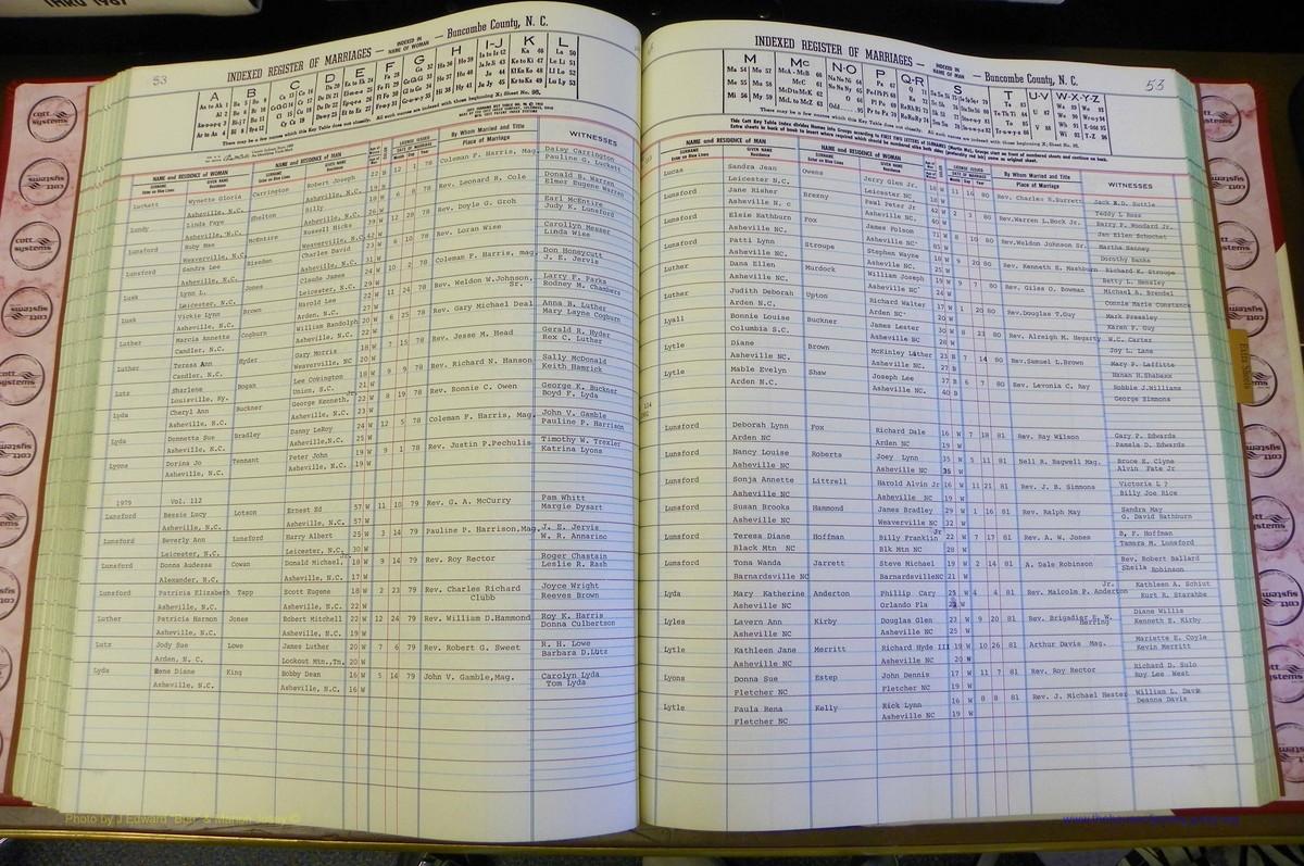 Bun Co, NC, Marr 1976 - 1981, Female Index (145).JPG