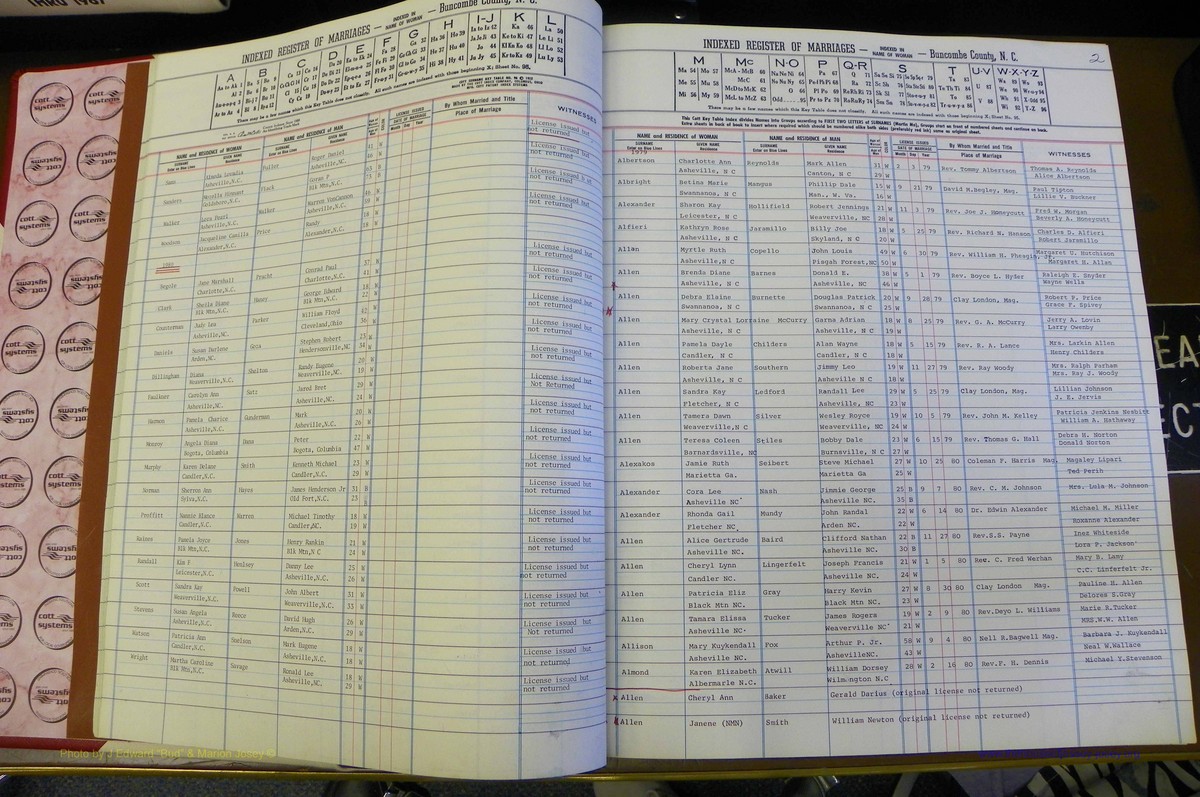 Bun Co, NC, Marr 1976 - 1981, Female Index (15).JPG