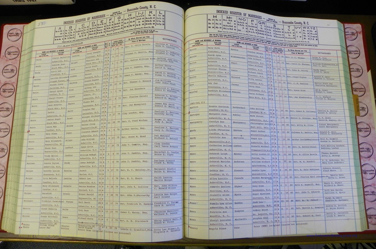 Bun Co, NC, Marr 1976 - 1981, Female Index (158).JPG