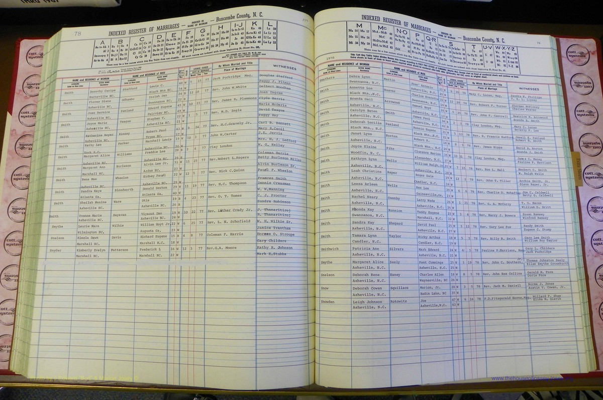 Bun Co, NC, Marr 1976 - 1981, Female Index (216).JPG