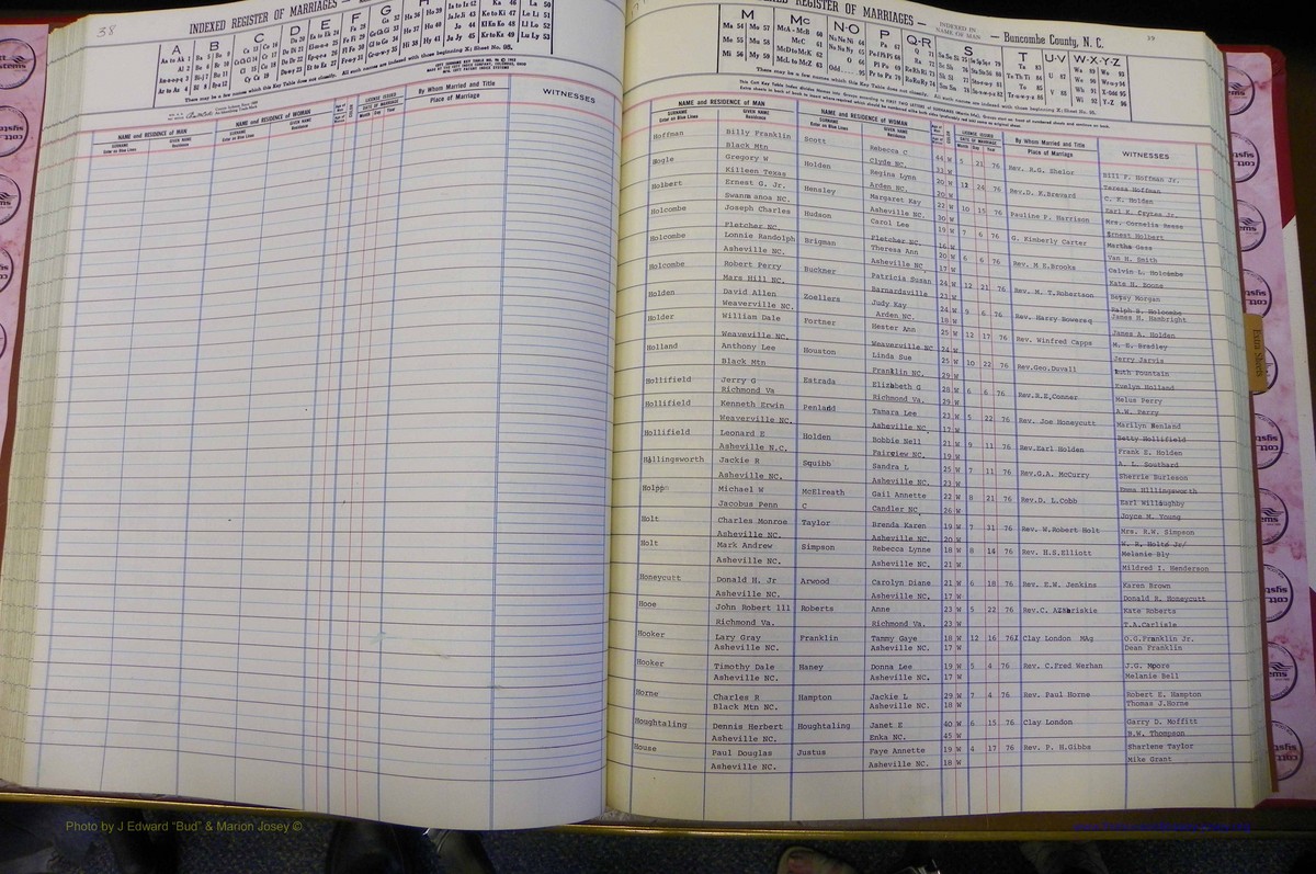Bun Co, NC, Marr 1976 - 1981, Male Index (106).JPG