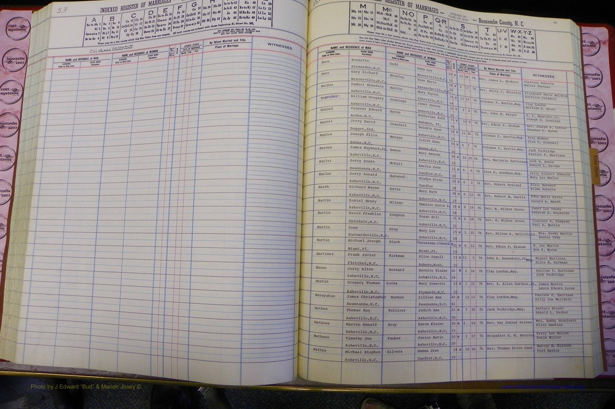 Bun Co, NC, Marr 1976 - 1981, Male Index (139).JPG
