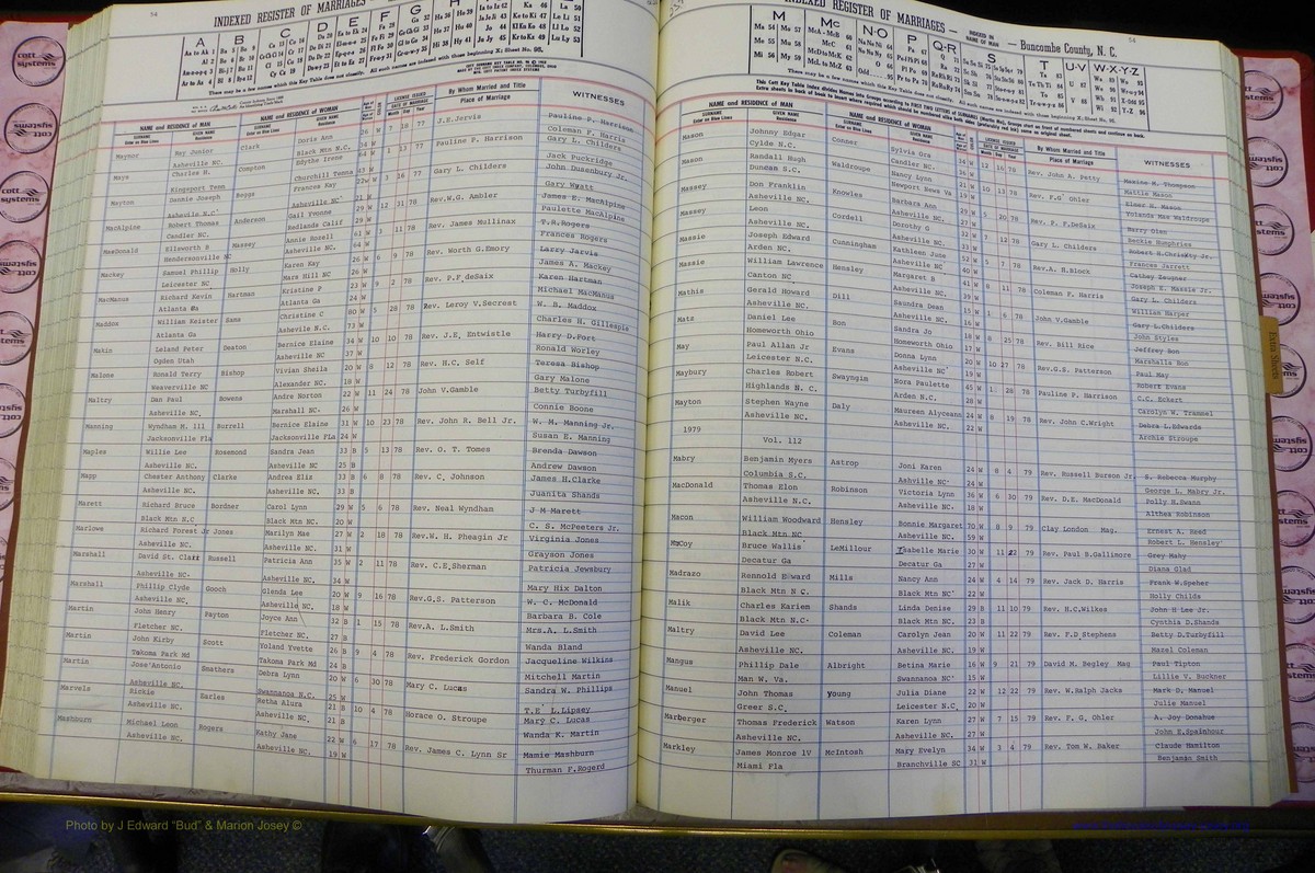 Bun Co, NC, Marr 1976 - 1981, Male Index (141).JPG
