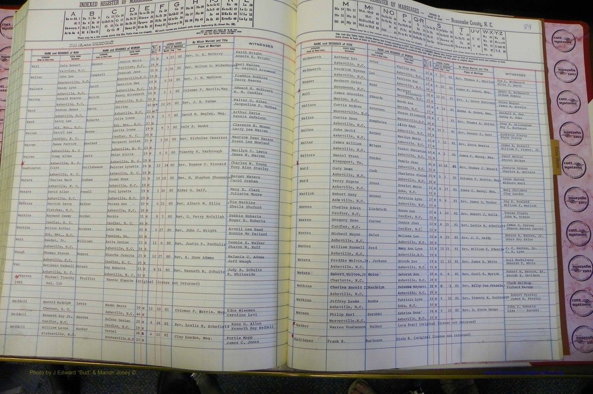 Bun Co, NC, Marr 1976 - 1981, Male Index (237).JPG