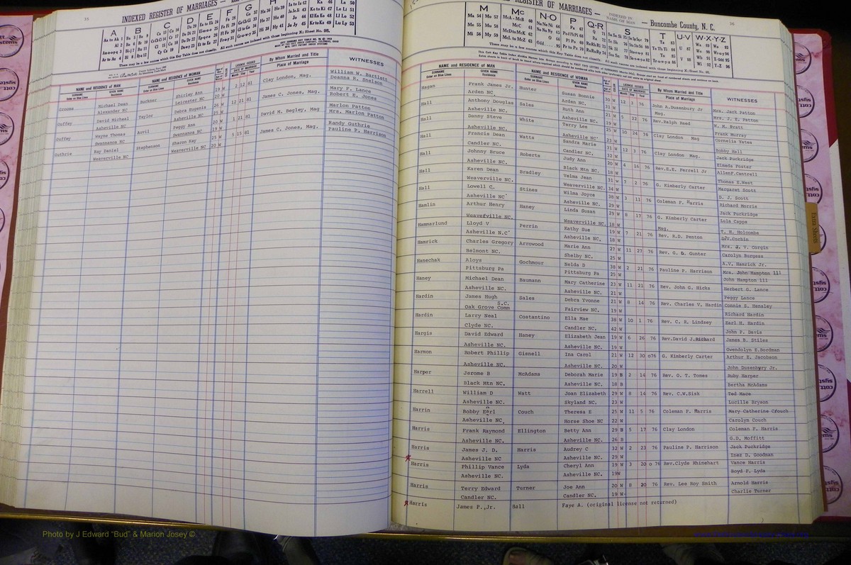 Bun Co, NC, Marr 1976 - 1981, Male Index (94).JPG