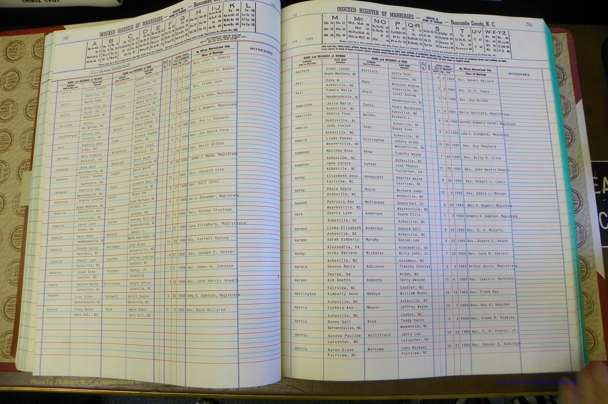 Bun Co, NC, Marr 1988 - 1989, Female Index (46).JPG