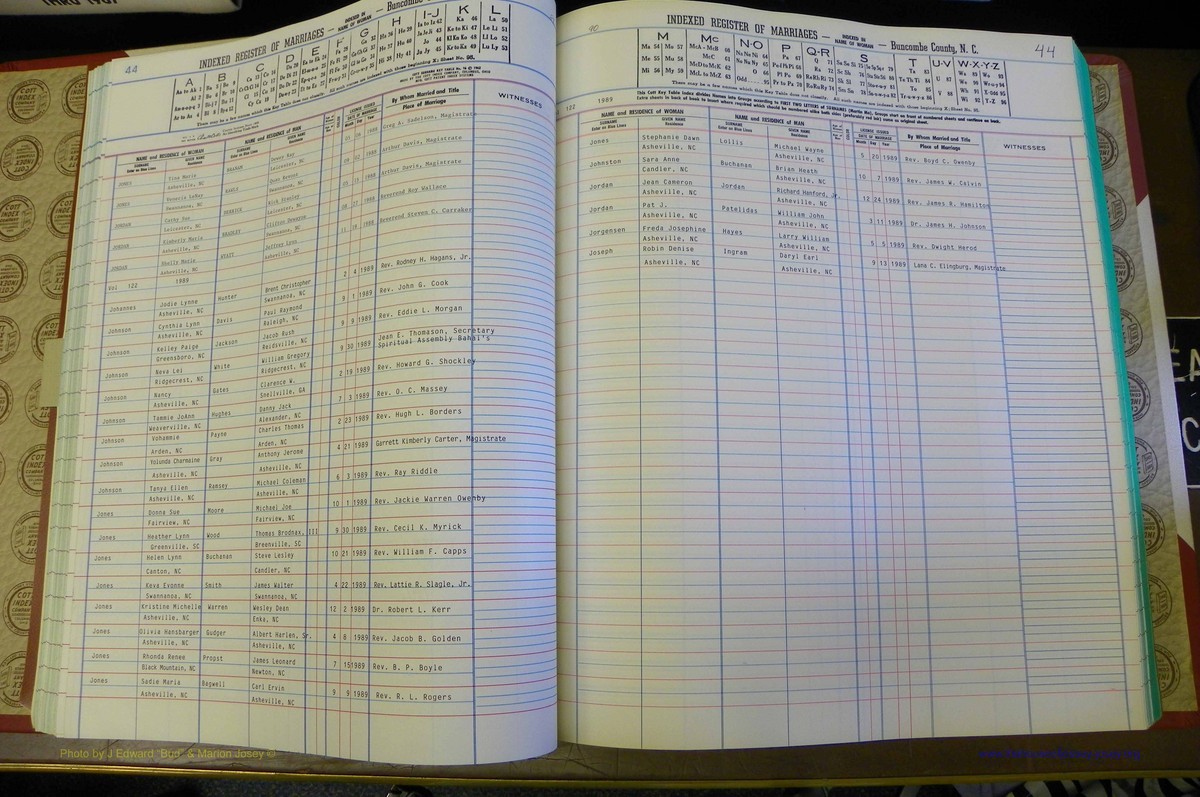 Bun Co, NC, Marr 1988 - 1989, Female Index (57).JPG