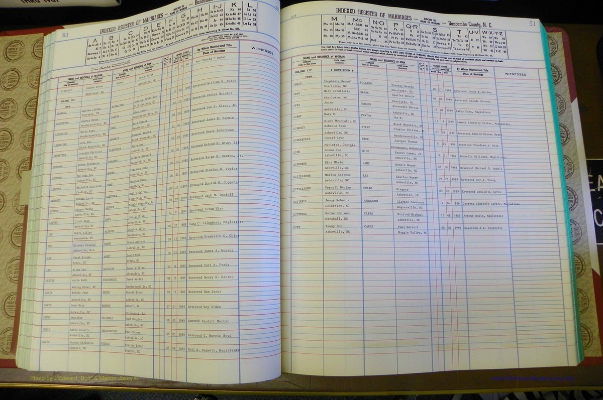 Bun Co, NC, Marr 1988 - 1989, Female Index (66).JPG