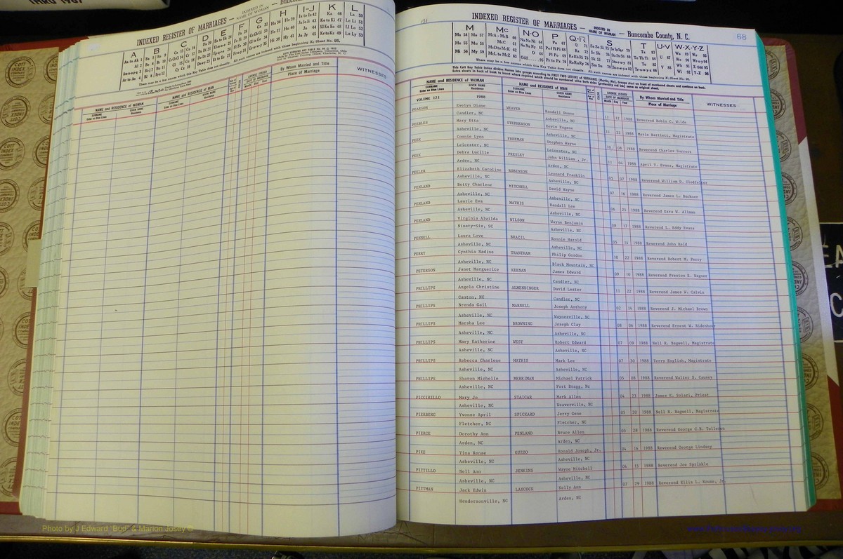 Bun Co, NC, Marr 1988 - 1989, Female Index (87).JPG