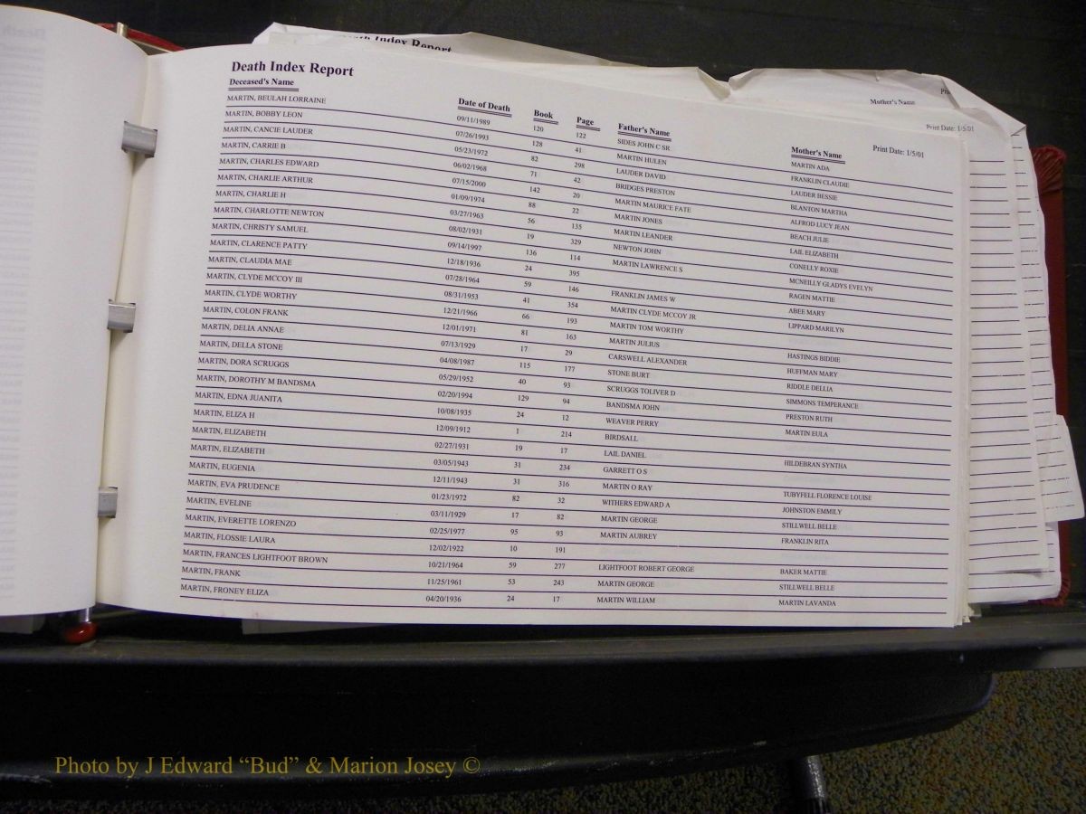 Burke Deaths, 1913-2001, M-Z 012.JPG