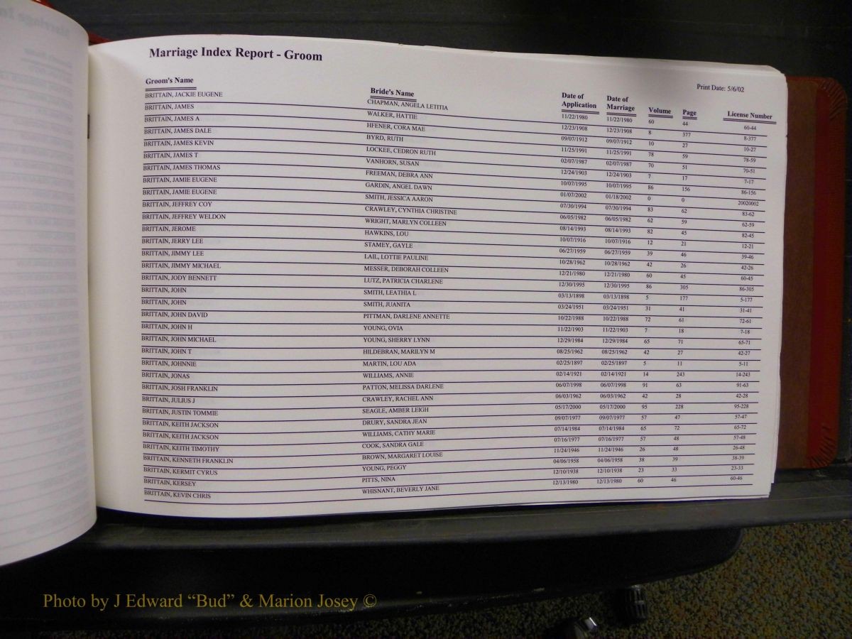 Burke Marriages, Book 1&2, A-N 121.JPG