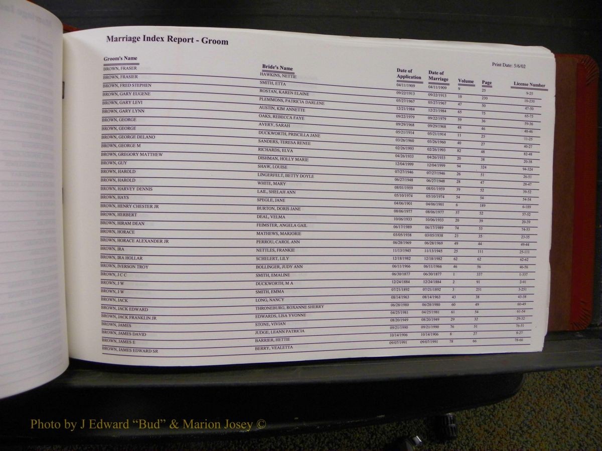 Burke Marriages, Book 1&2, A-N 129.JPG