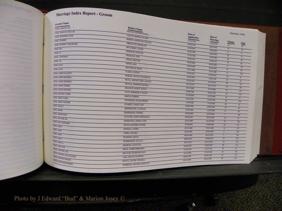 Burke Marriages, Book 1&2, A-N 241.JPG