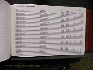 Burke Marriages, Book 1&2, A-N 107.JPG