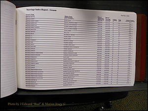 Burke Marriages, Book 1&2, A-N 118.JPG