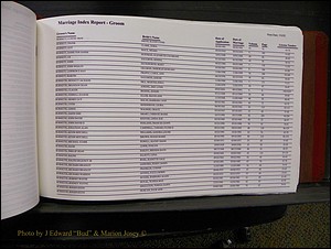 Burke Marriages, Book 1&2, A-N 151.JPG
