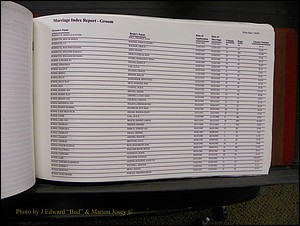 Burke Marriages, Book 1&2, A-N 152.JPG