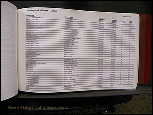 Burke Marriages, Book 1&2, A-N 166.JPG