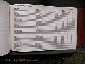 Burke Marriages, Book 1&2, A-N 167.JPG