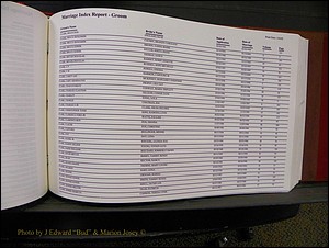 Burke Marriages, Book 1&2, A-N 209.JPG
