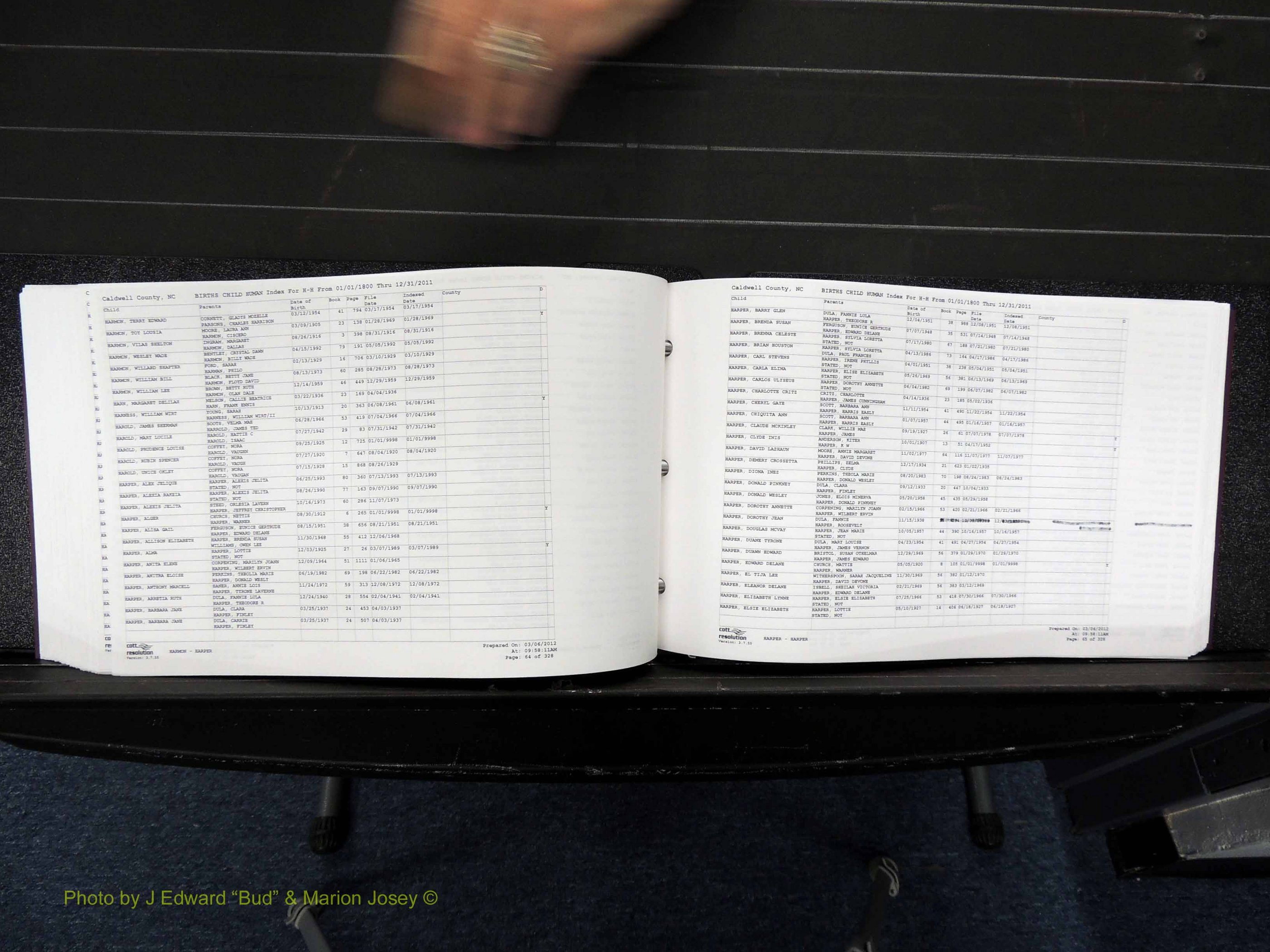 Caldwell Co, NC, Births, D-H, 1800-2011 (327).JPG