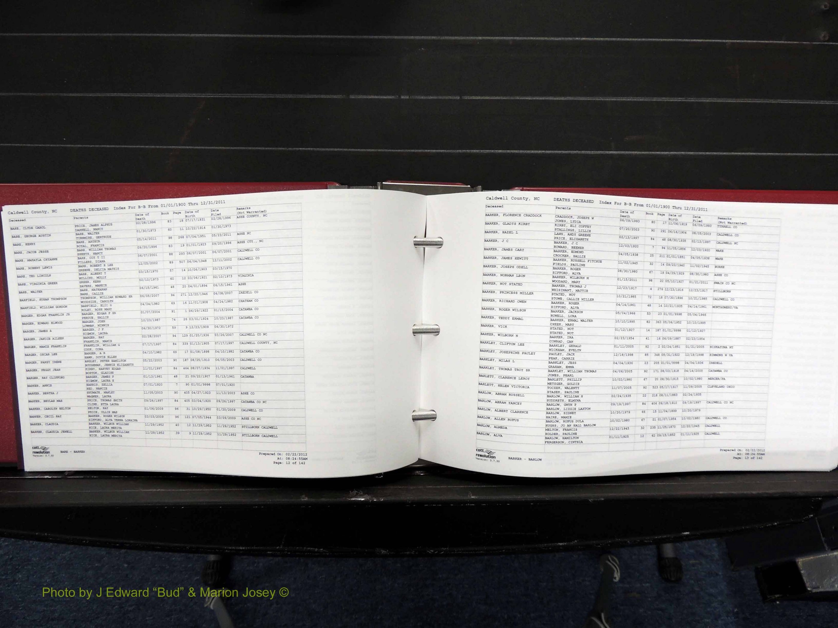 Caldwell Co, NC, Deaths, A-G, 1900-2011 (131).JPG