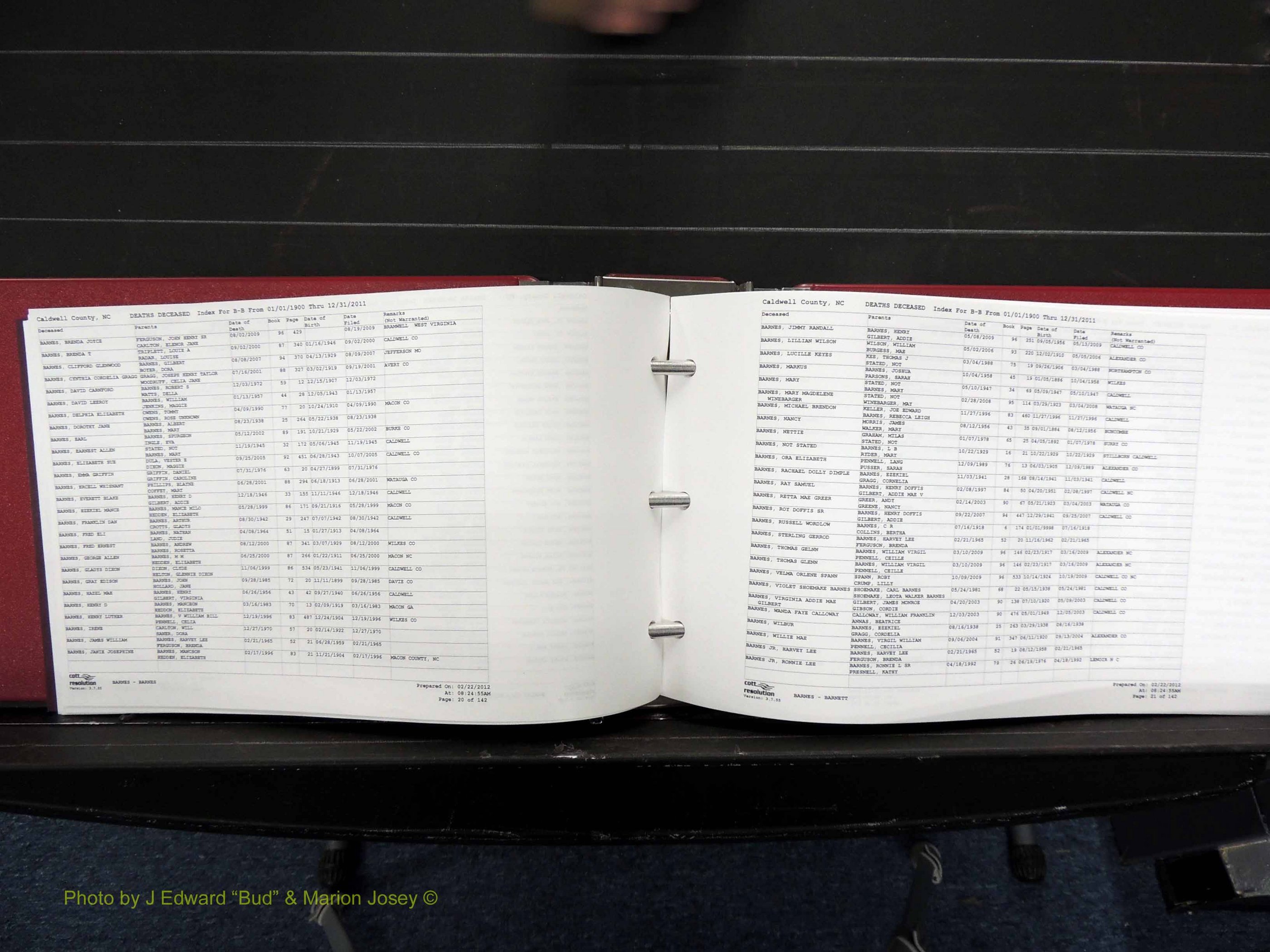 Caldwell Co, NC, Deaths, A-G, 1900-2011 (135).JPG