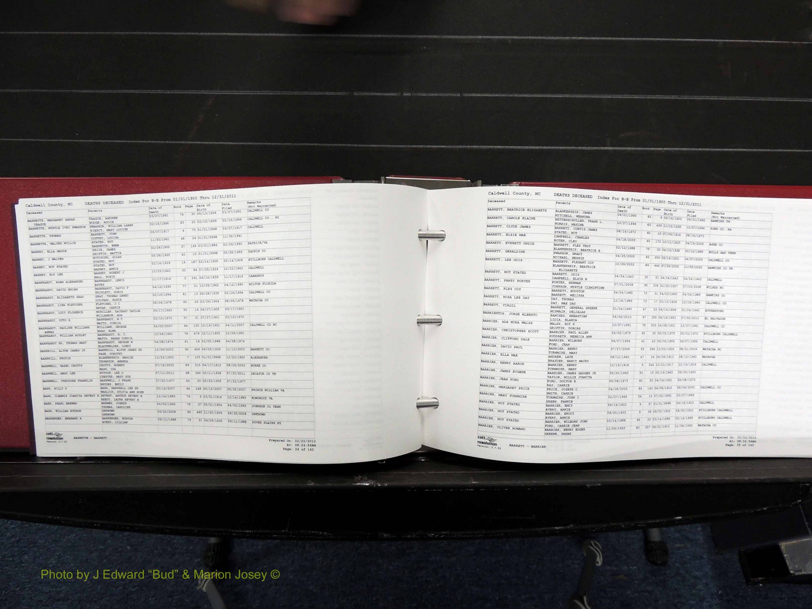 Caldwell Co, NC, Deaths, A-G, 1900-2011 (137).JPG