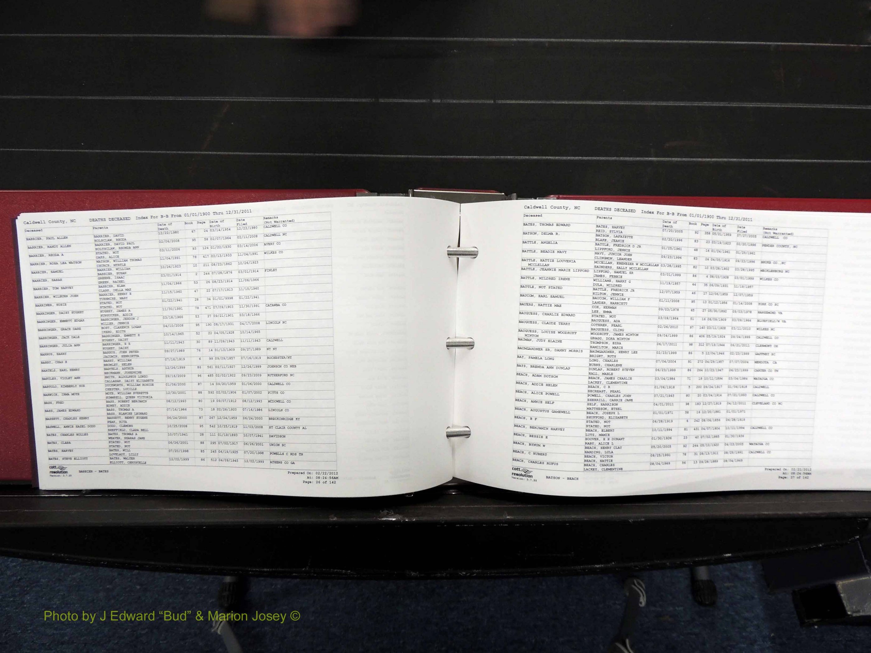 Caldwell Co, NC, Deaths, A-G, 1900-2011 (138).JPG