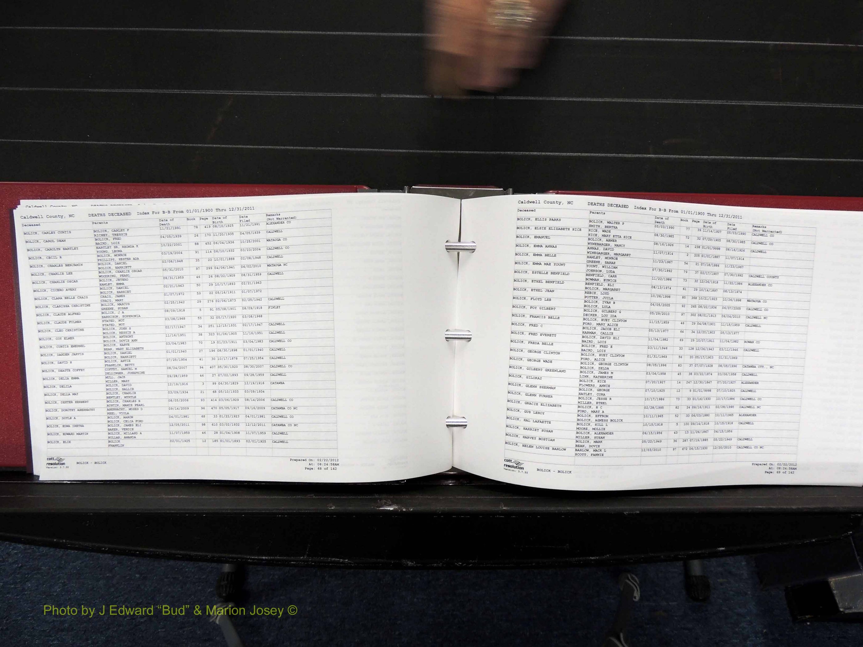 Caldwell Co, NC, Deaths, A-G, 1900-2011 (159).JPG