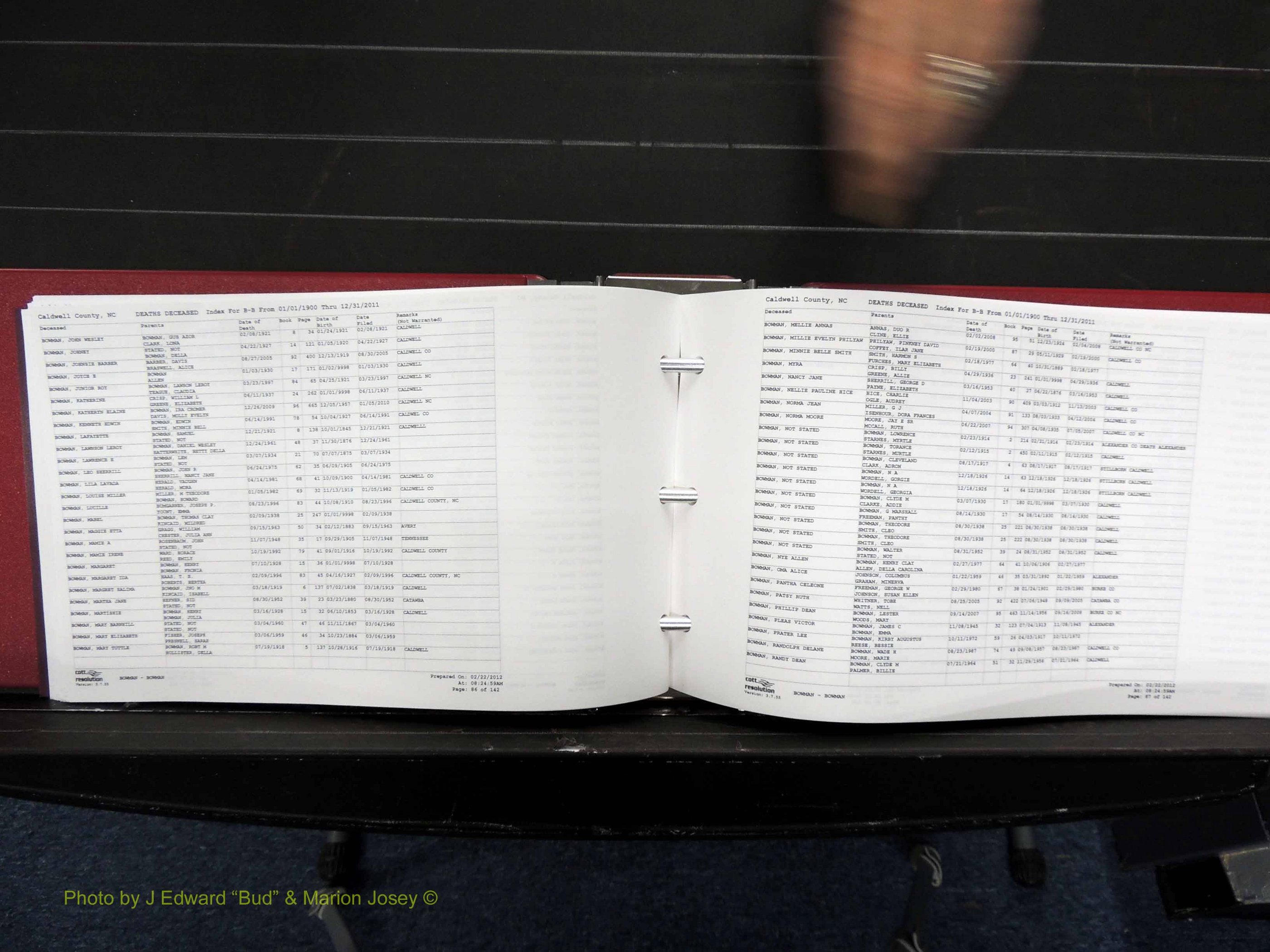 Caldwell Co, NC, Deaths, A-G, 1900-2011 (168).JPG