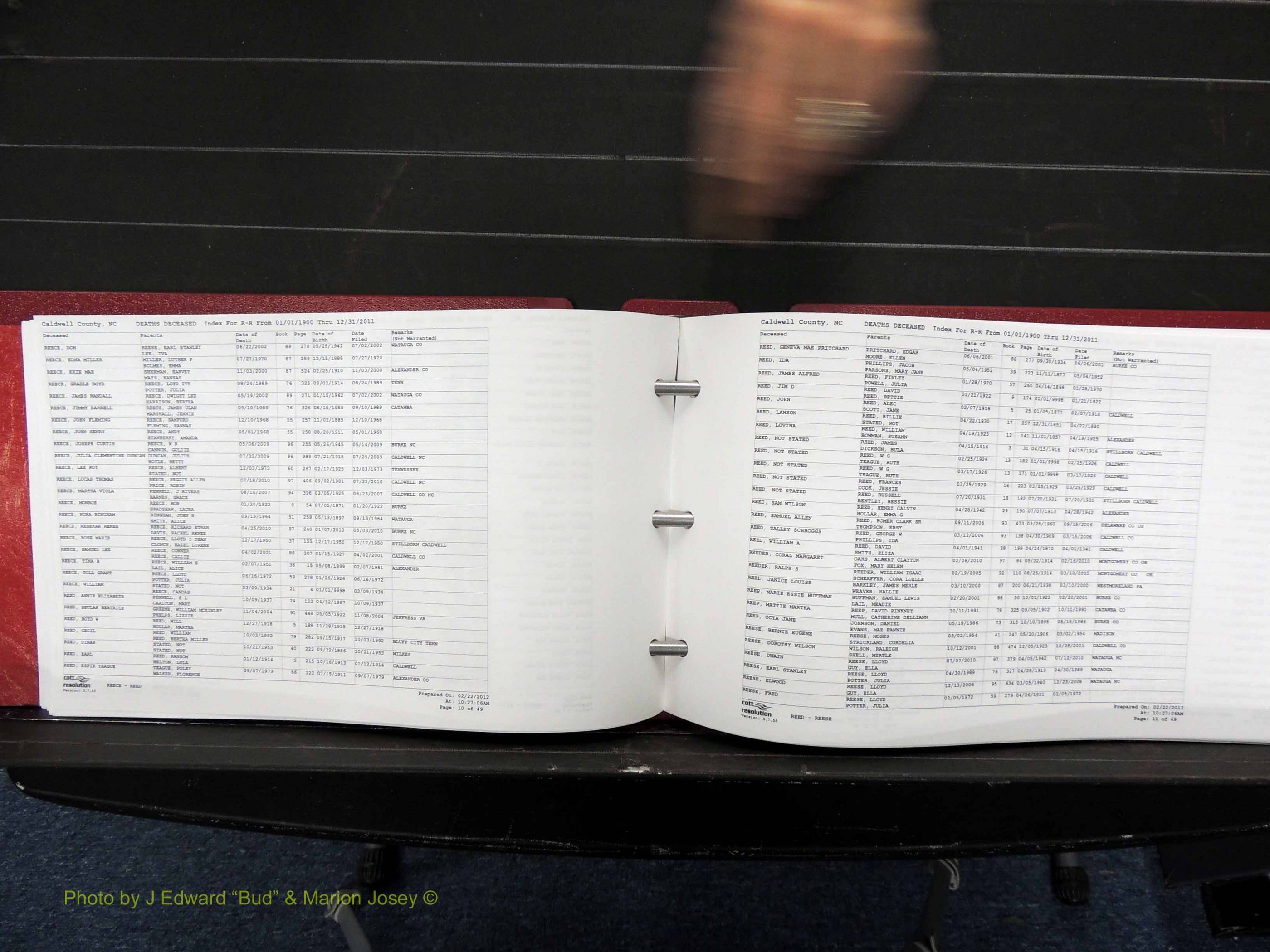 Caldwell Co, NC, Deaths, N-Z, 1900-2011 (163).JPG