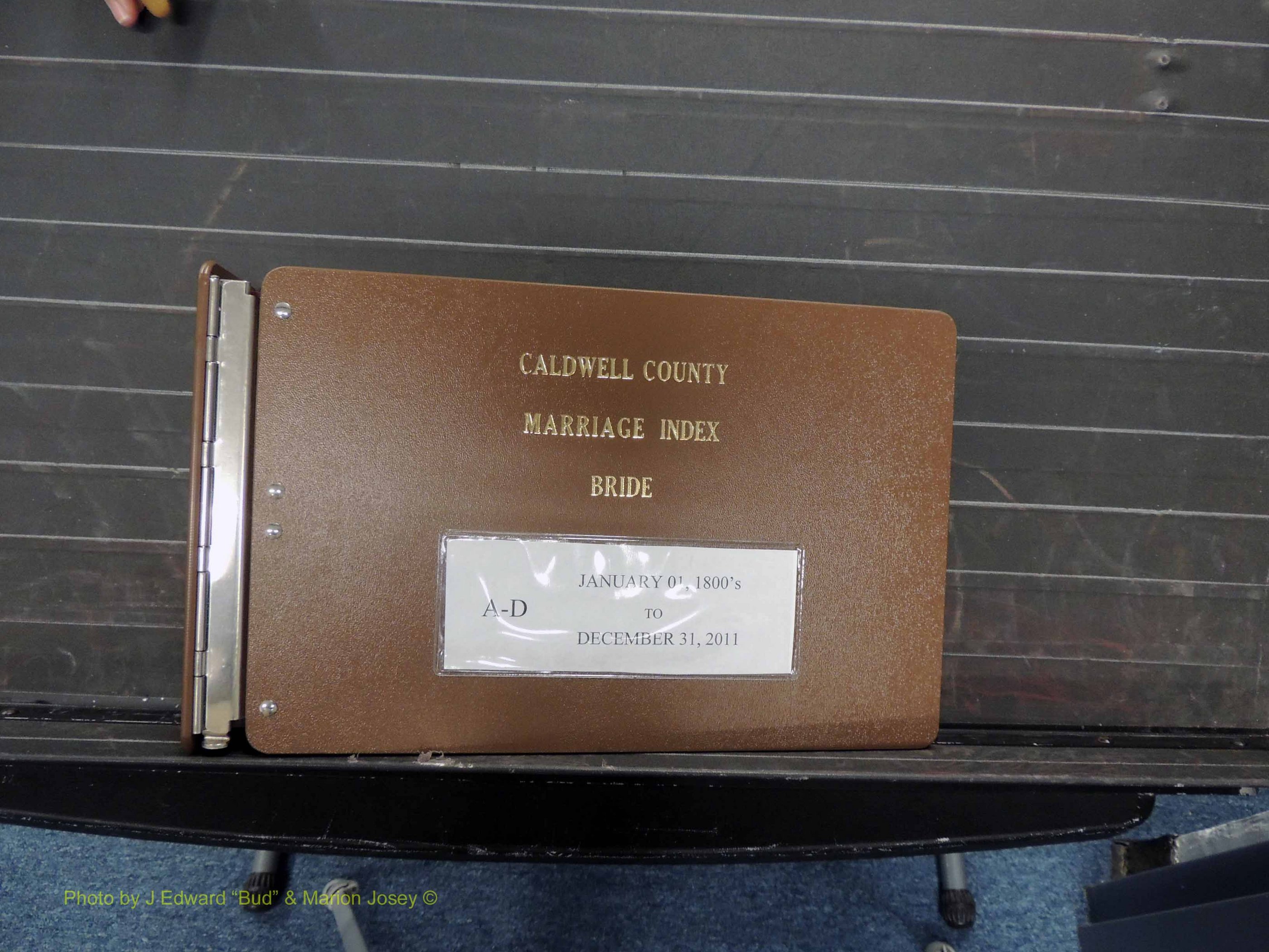 Caldwell Co, NC, Marriages, Female Index, A-D, 1800-2011 (100).JPG