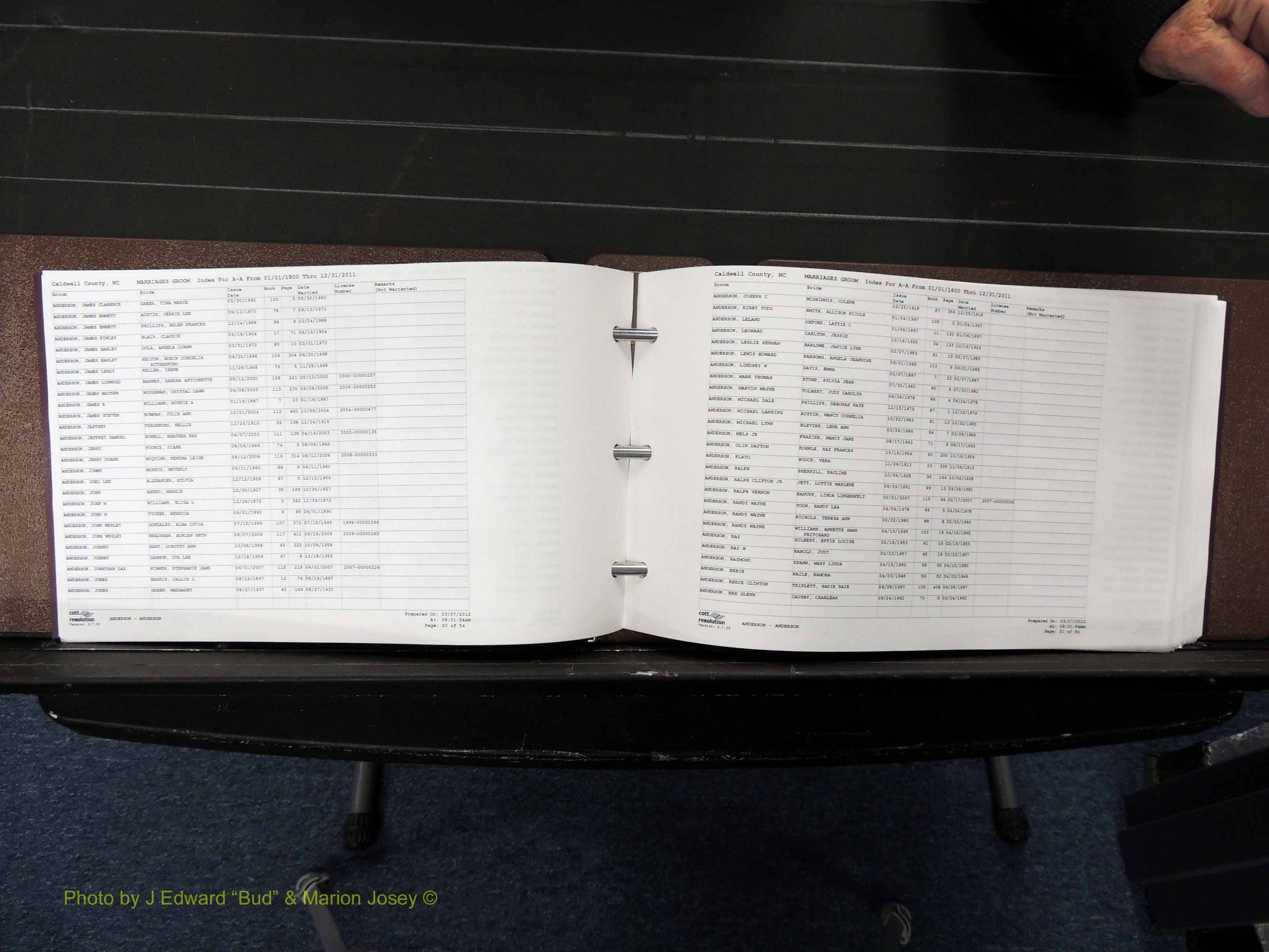 Caldwell Co, NC, Marriages, Male Index, A-C, 1800-2011 (111).JPG