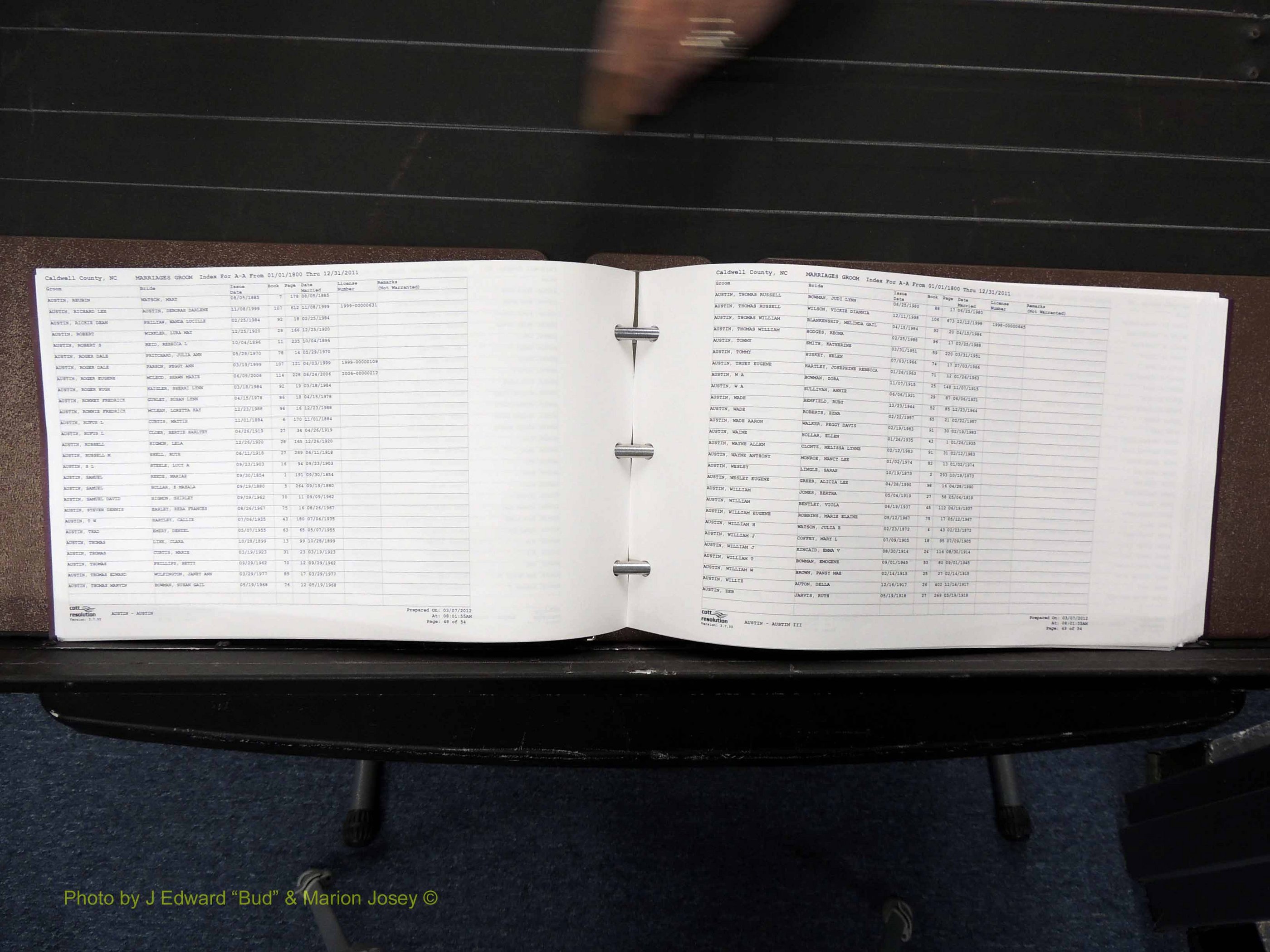 Caldwell Co, NC, Marriages, Male Index, A-C, 1800-2011 (125).JPG