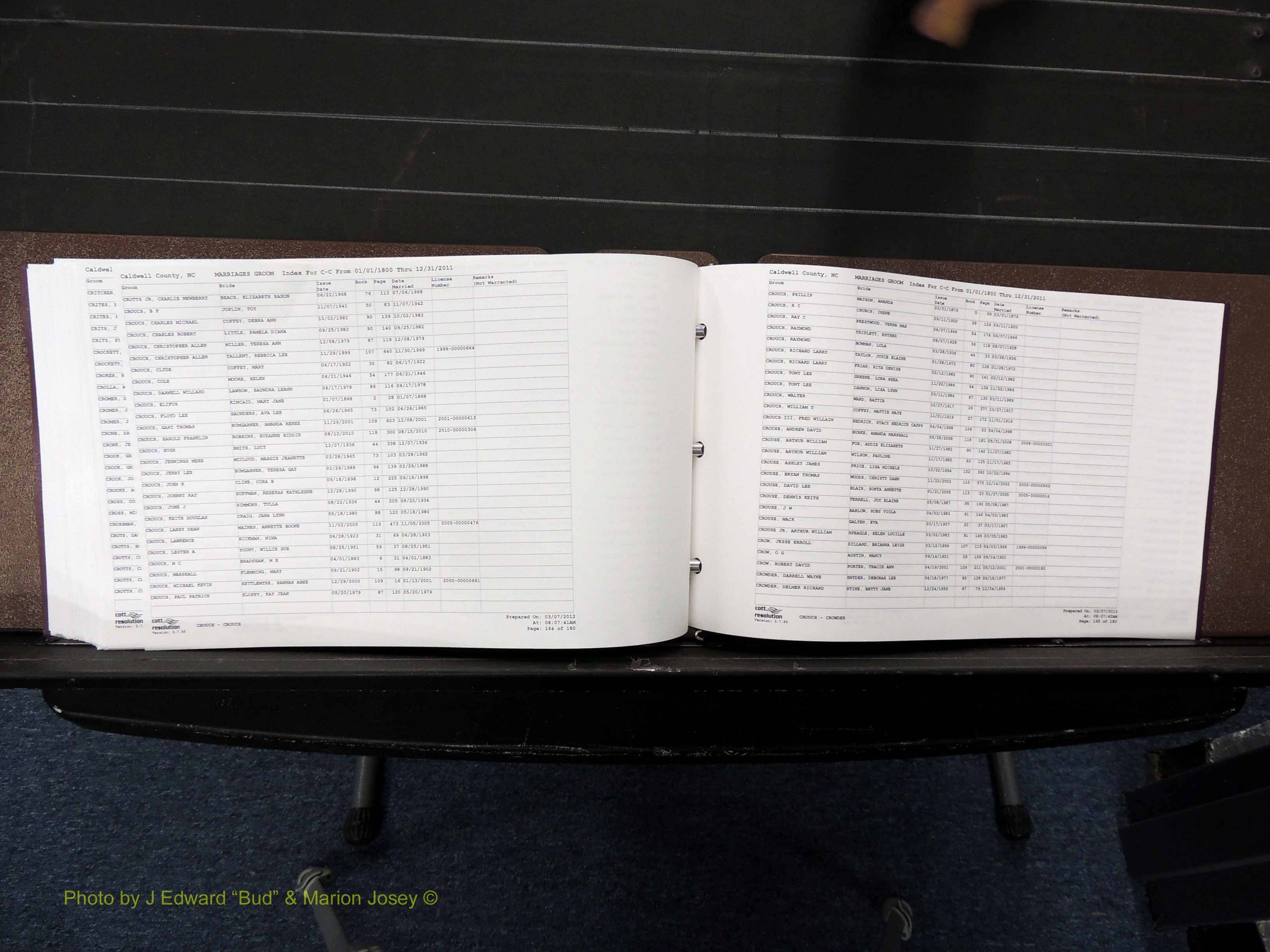 Caldwell Co, NC, Marriages, Male Index, A-C, 1800-2011 (302).JPG