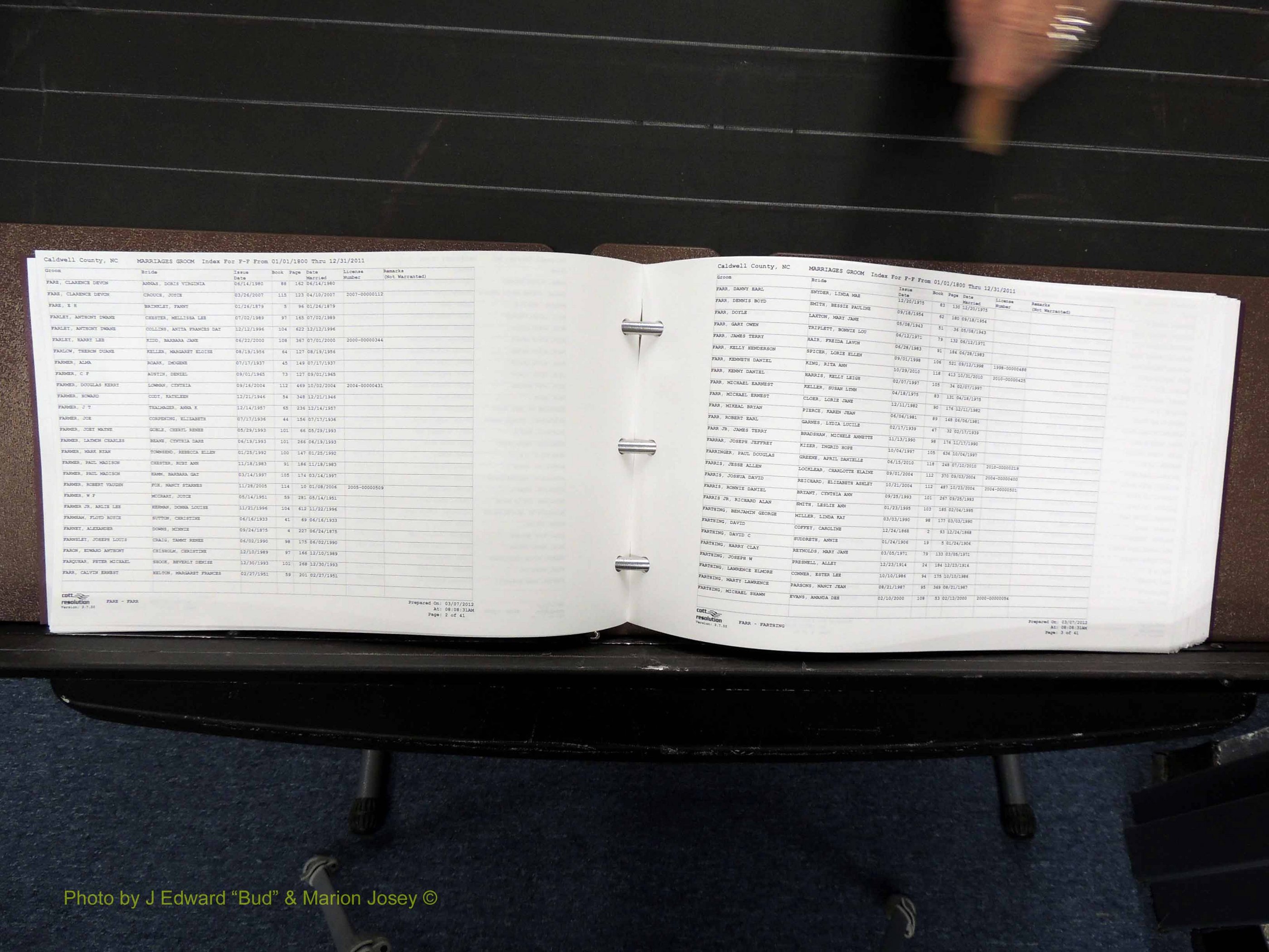 Caldwell Co, NC, Marriages, Male Index, D-L, 1800-2011 (147).JPG