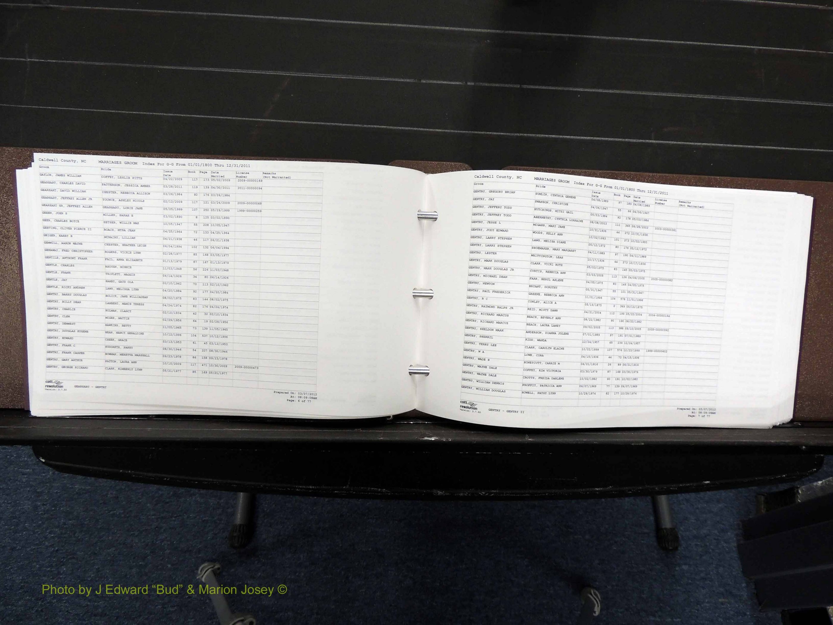 Caldwell Co, NC, Marriages, Male Index, D-L, 1800-2011 (171).JPG